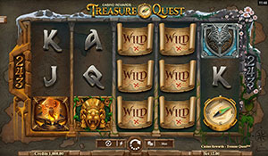 casino rewards free spins treasure quest